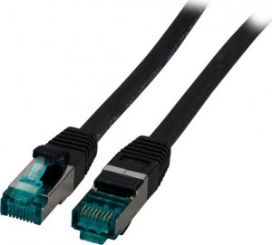 EFB EFB RJ45 Patchkabel S/FTP, Cat.6A, LSZH, 25m, schwarz 2