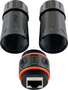 Schwaiger Schwaiger CAT6A Netzwerkverbinde Outdoor 2x RJ45 Buchse 1
