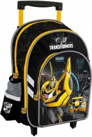 Starpak Plecak na kółkach Transformers STK 21-34 czarno-żółty (348733) 1