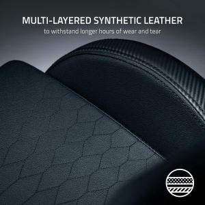 Fotel Razer Iskur Gaming Chair czarny (RZ38-02770200-R3G1) 3