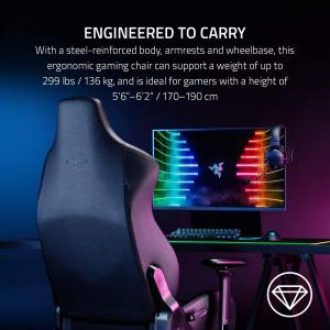 Fotel Razer Iskur Gaming Chair czarny (RZ38-02770200-R3G1) 6