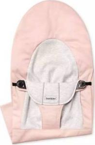 BabyBjorn Poszycie do leżaczka Balance Soft, Light szaro-różowy, Cotton/Jersey 1
