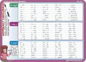Visual System Podkładka ćwiczeniowa - Ortografia 3