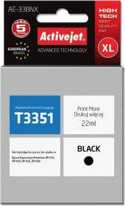 Tusz Orink ORINK Tusz T3351BK do drukarek Epson Expression Premium XP530 / XP630 / XP635 / XP830 / XP900 | Black | 22ml. 1