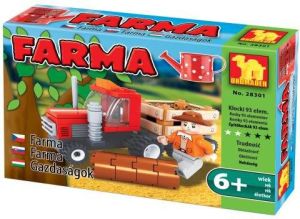 Dromader Farma Traktor z Przyczepą (28301) 1