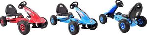 Super-Toys Gokart Na Pedały Koła Pompowane Hamulce/g203 11