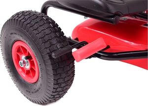 Super-Toys Gokart Na Pedały Koła Pompowane Hamulce/g203 14