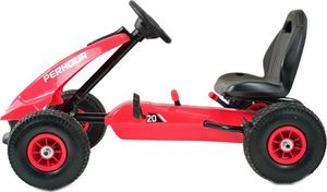 Super-Toys Gokart Na Pedały Koła Pompowane Hamulce/g203 5
