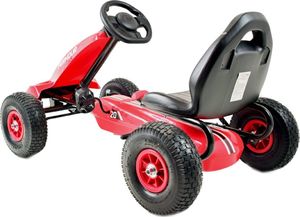 Super-Toys Gokart Na Pedały Koła Pompowane Hamulce/g203 7