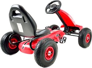 Super-Toys Gokart Na Pedały Koła Pompowane Hamulce/g203 8