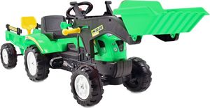 Super-Toys Traktor Na Pedały Z Przyczepą I Łyżką 1