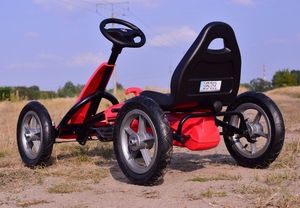 Super-Toys NAJNOWSZY GOKART NA PEDAŁY KOŁA POMPOWANE 1904 12