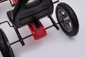 Super-Toys NAJNOWSZY GOKART NA PEDAŁY KOŁA POMPOWANE 1904 33