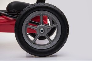 Super-Toys NAJNOWSZY GOKART NA PEDAŁY KOŁA POMPOWANE 1904 34