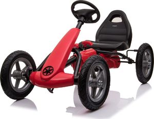 Super-Toys NAJNOWSZY GOKART NA PEDAŁY KOŁA POMPOWANE 1904 38