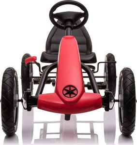 Super-Toys NAJNOWSZY GOKART NA PEDAŁY KOŁA POMPOWANE 1904 39