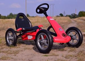 Super-Toys NAJNOWSZY GOKART NA PEDAŁY KOŁA POMPOWANE 1904 6