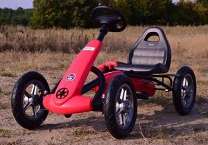 Super-Toys NAJNOWSZY GOKART NA PEDAŁY KOŁA POMPOWANE 1904 10