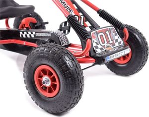 Super-Toys Wielki Gokart A-15- Pompowane Koła 2