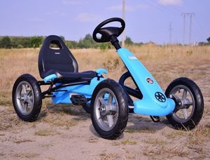 Super-Toys Gokart Na Pedały Koła Pompowane 3