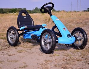 Super-Toys Gokart Na Pedały Koła Pompowane 4