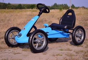 Super-Toys Gokart Na Pedały Koła Pompowane 5