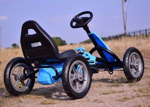 Super-Toys Gokart Na Pedały Koła Pompowane 9