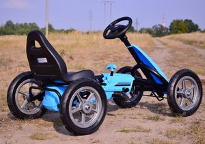 Super-Toys Gokart Na Pedały Koła Pompowane 10