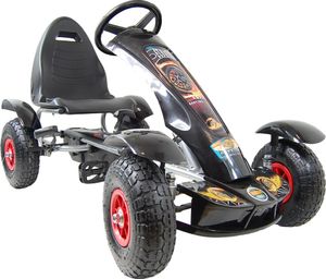 Super-Toys WIELKI GOKART NA PEDAŁY FORMUŁA, POMP KOŁA/F-618 Gokart F618 Gokart 618 1