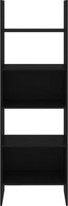 vidaXL Regał na książki, czarny, 60x35x180 cm, płyta wiórowa 5