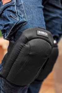 Neo Nakolanniki z miękką poduszką, tkaninowe, kat.1, CE 5