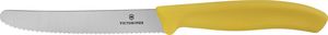 Victorinox Nóż stołowy Swiss Classic żółty 1