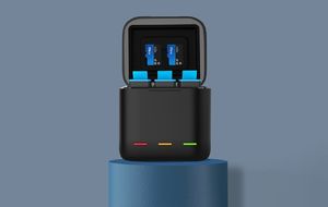 Telesin Ładowarka + 2x Akumulator Bateria Do Gopro Hero 9 10