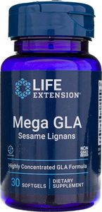 Life Extension Life Extension Mega GLA z lignami sezamu - 30 kapsułek 1