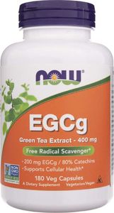 Quicksilver Now Foods EGCg Zielona Herbata ekstrakt 400 mg - 180 kapsułek 1