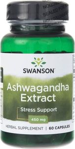 Swanson Swanson Ashwagandha ekstrakt 450 mg - 60 kapsułek 1