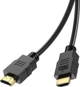 Kabel XO HDMI - HDMI 1.5m czarny (GB004) 1