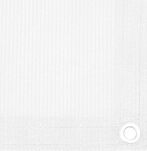 vidaXL Parawan balkonowy, biały, 120x400 cm, HDPE 3