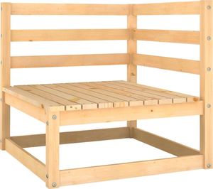 vidaXL 4-cz. zestaw wypoczynkowy do ogrodu, z poduszkami, lita sosna 5