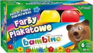 Bambino Farby plakatowe - (5903235001598) 1
