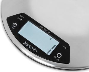 Waga kuchenna Brabantia cyfrowa okrągła z timerem 480560 4