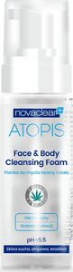 Novaclear Pianka do mycia twarzy i ciała Face&Body Cleansing Foam 150 ml 1