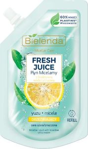 Bielenda BIELENDA Fresh Juice orzeźwiający płyn micelarny YUZU zapas 45ml 1