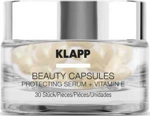 Klapp Klapp BEAUTY CAPSULES Protecting KAPSUŁKI do twarzy SERUM + WITAMINA E 30szt. 1