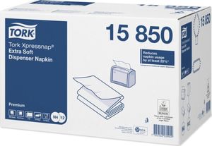 Tork - Serwetki dyspenserowe, 2-warstwowe, Premium - Białe 3