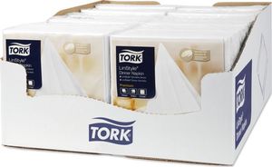 Tork Tork LinStyle - Serwetki obiadowe, premium - Białe 4
