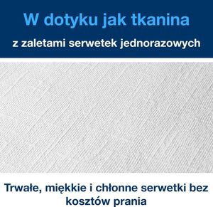 Tork Tork LinStyle - Serwetki obiadowe, premium - Białe 9