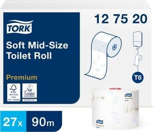 Tork Tork - Papier toaletowy do dozownika z automatyczną zmianą rolek - 90 m 1