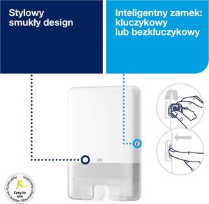 Tork Tork Xpress Dozownik do ręczników w składce wielopanelowej, H2 - Biały 8
