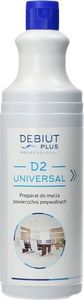 Debiut Plus Professional Debiut Plus Professional D2 Universal - Preparat do mycia powierzchni zmywalnych - 1 l 1